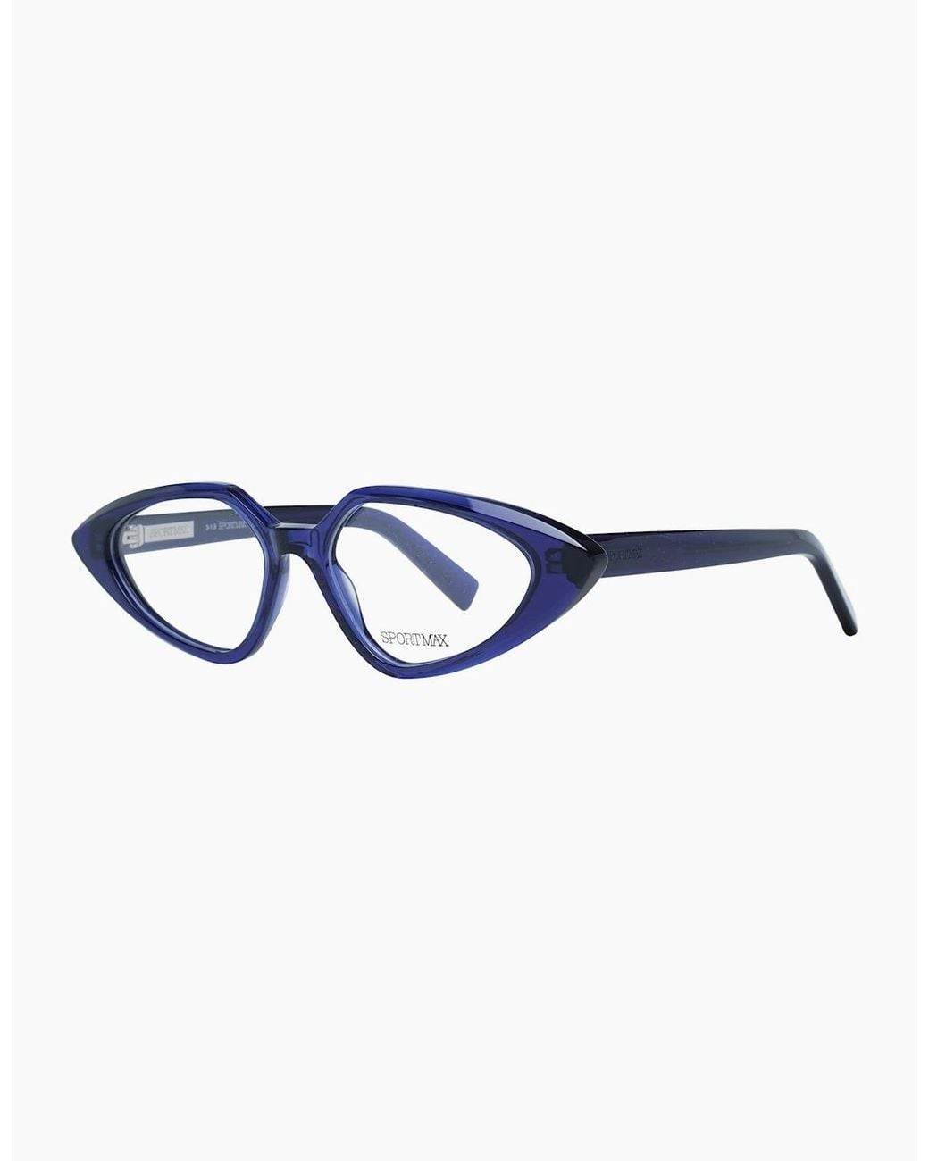 Sportmax Blue Sportmax Optical Frame Sm5001 090 52