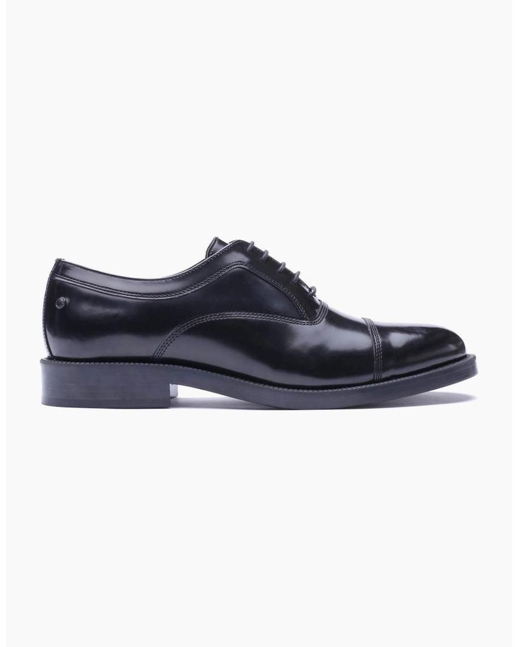 Base London Blue Roma Toe Cap Shoes for men