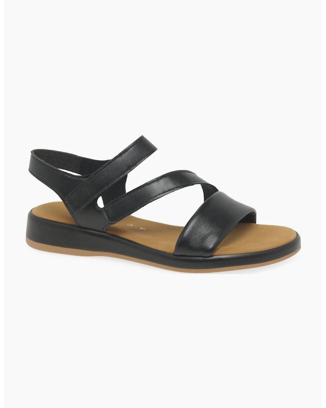 Gabor Black Oporto Sandals