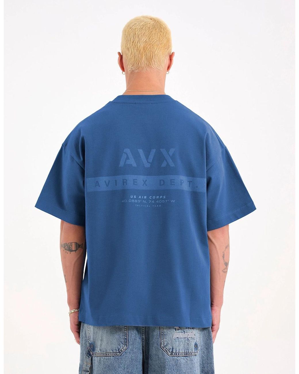 AVX Blue Airman T-Shirt for men