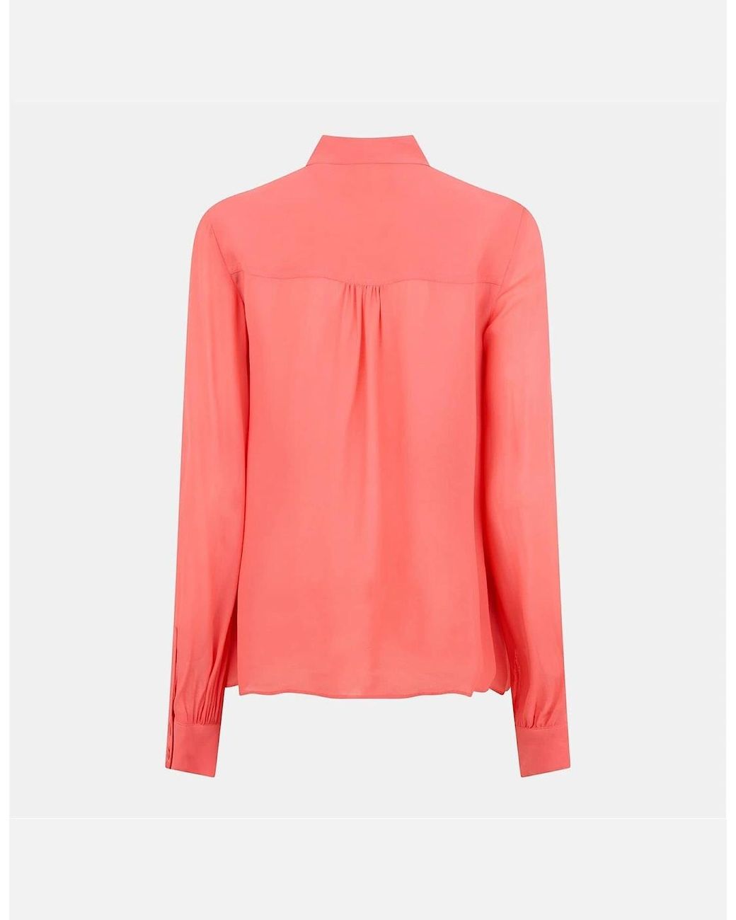 Ted Baker Pink Regular Fit Long Sleeve Cuff Shirt
