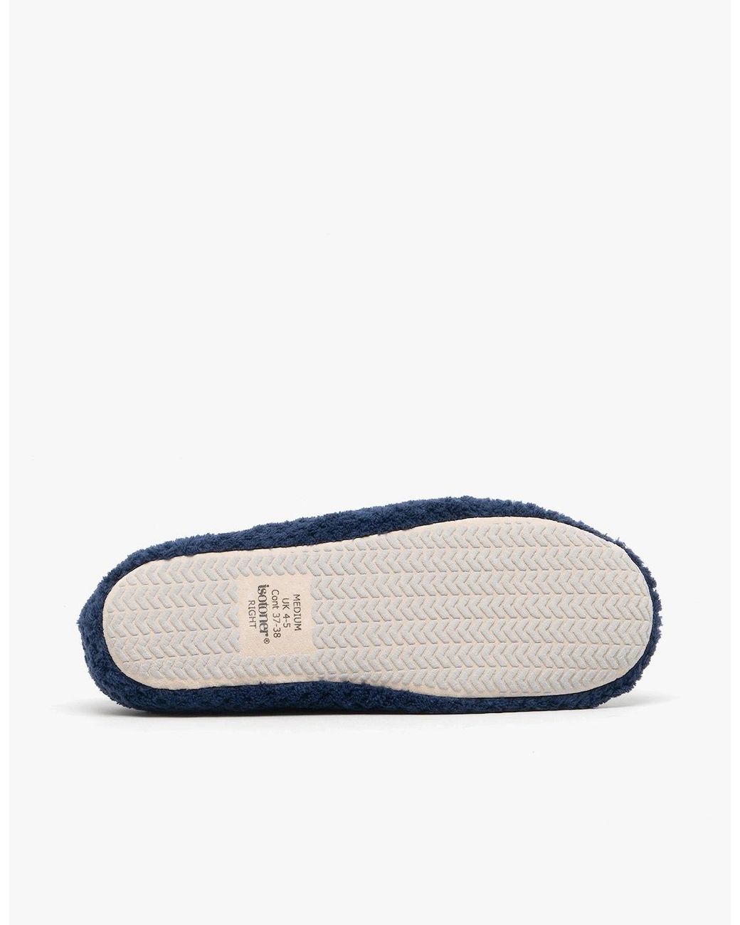 Totes Blue Isotoner Popcorn Ballet Ballerina Slippers