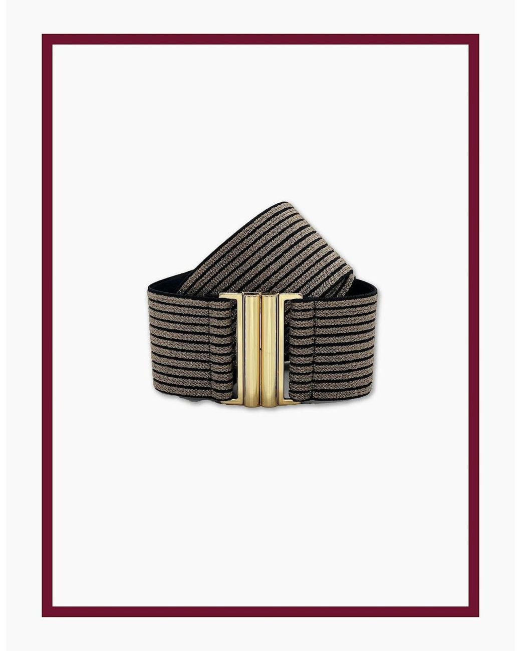 Nooki Design Metallic Swift Elastic Belt