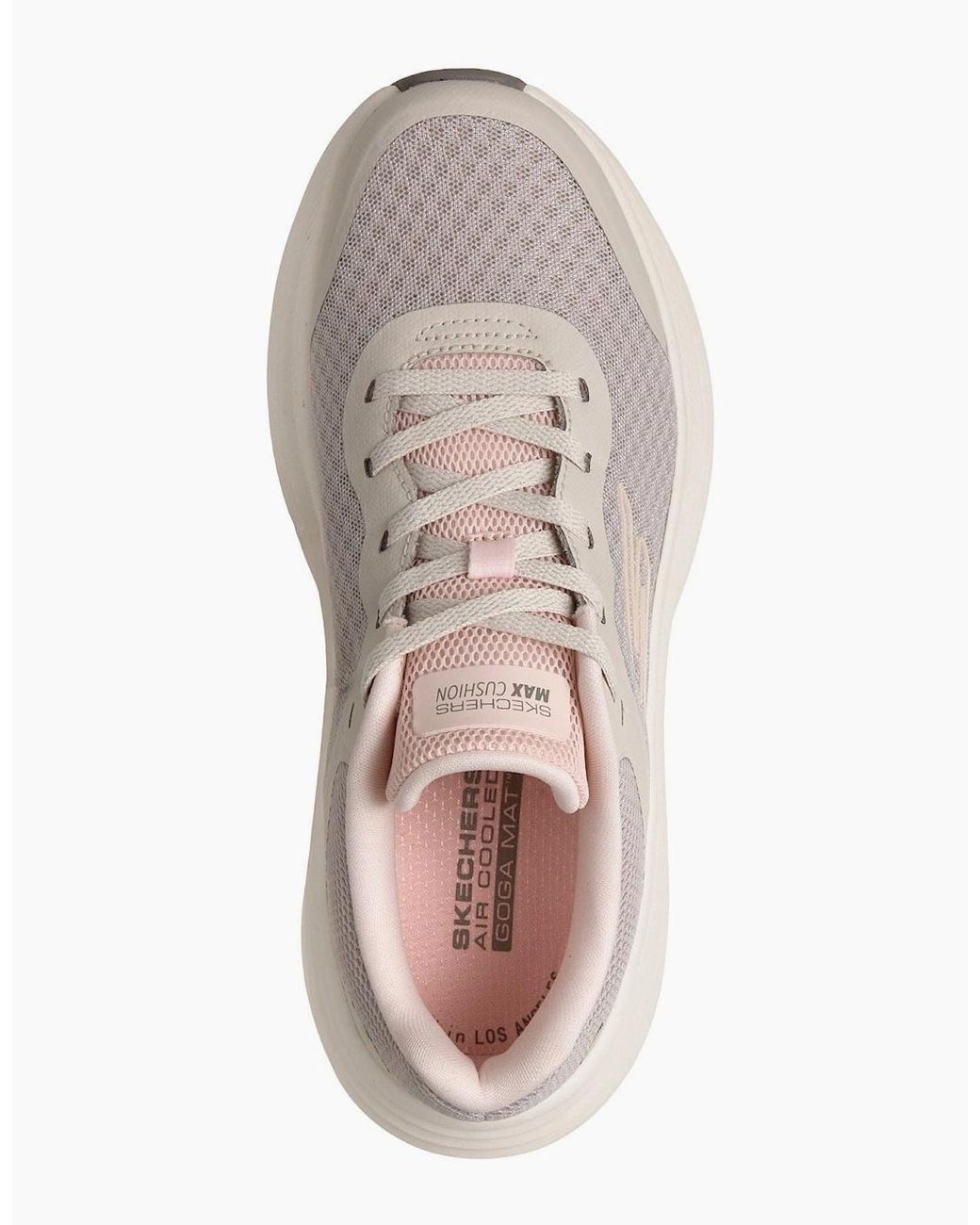 Skechers Max Cushioning Endeavour Natural Synthetic/Trim Trainers