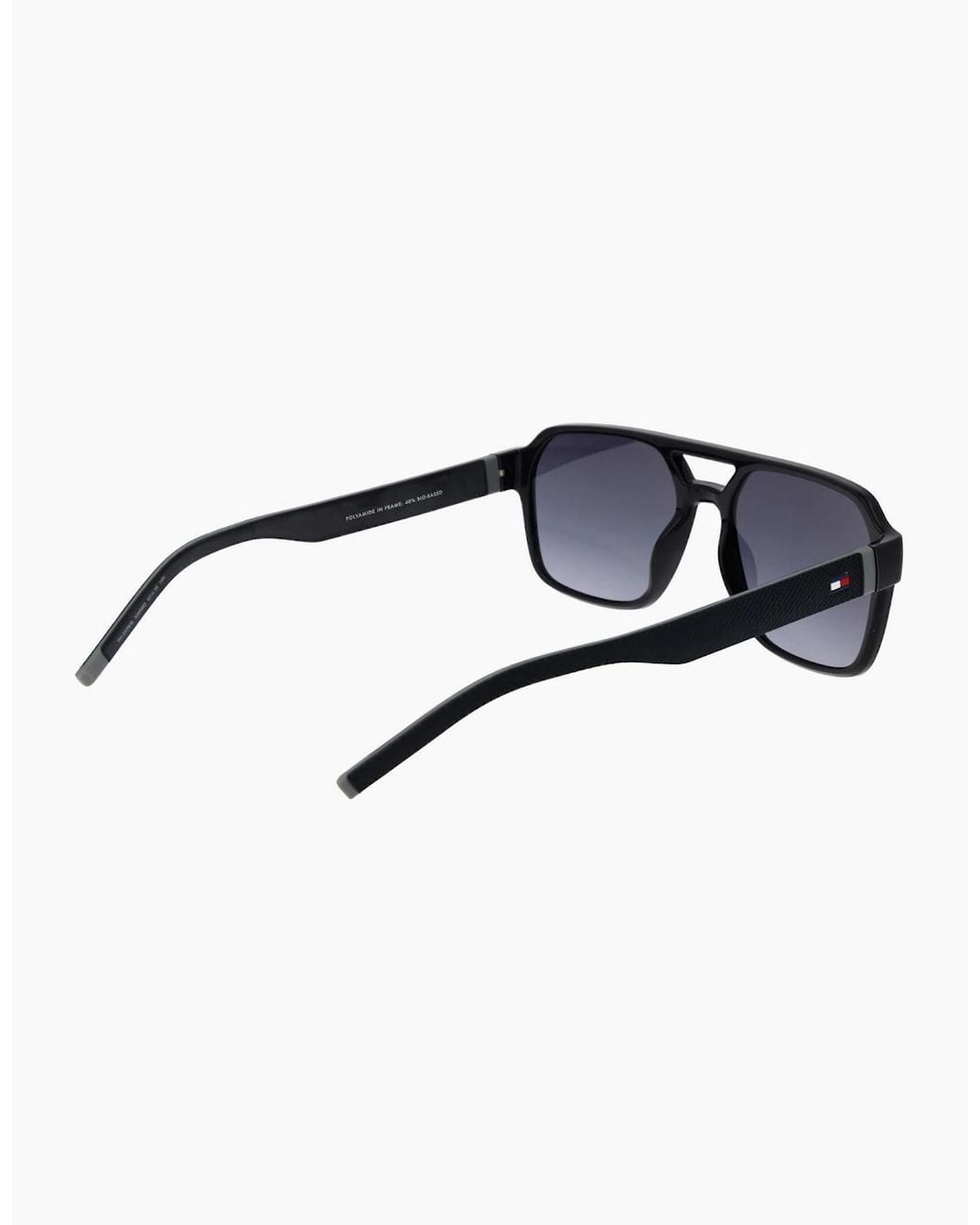 Tommy Hilfiger Black Sunglasses Th 2376/S Xw09O 57 for men