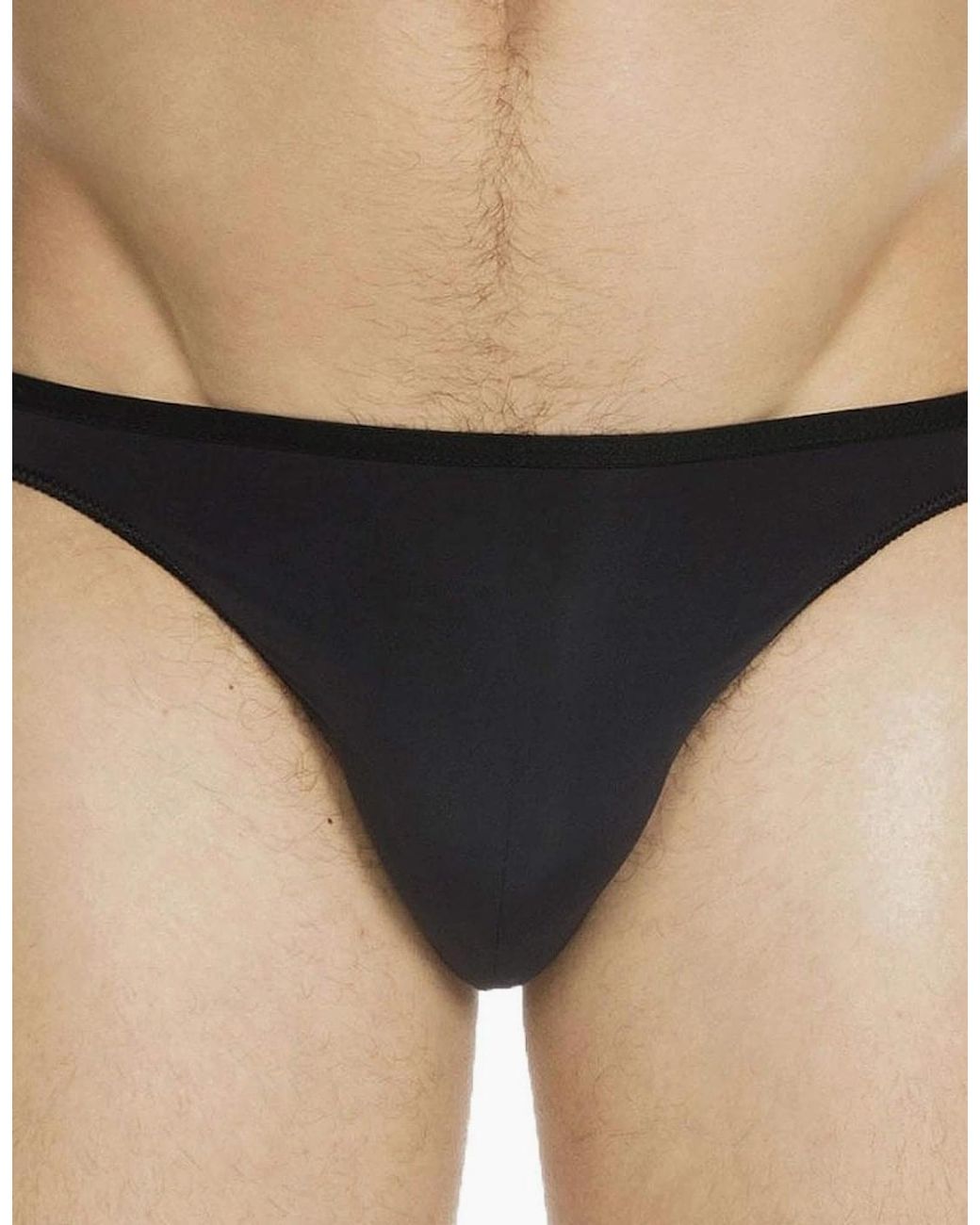 Hom Black Plume Ultra-Light Brief for men