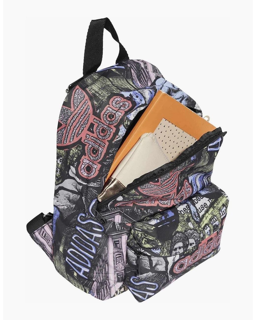 Adidas Gray Js Mini Backpack for men