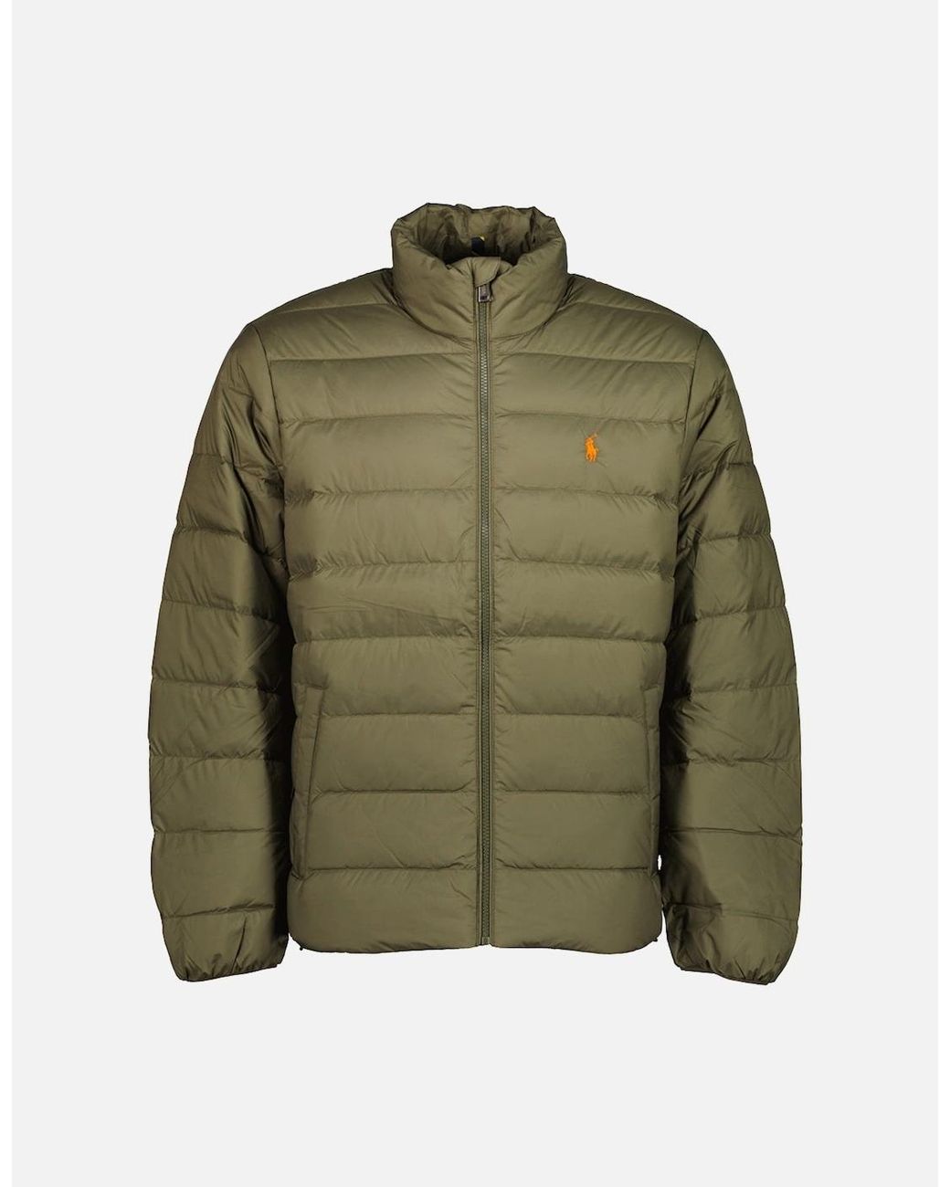 Ralph Lauren Green Colden Packable Down Jacket for men