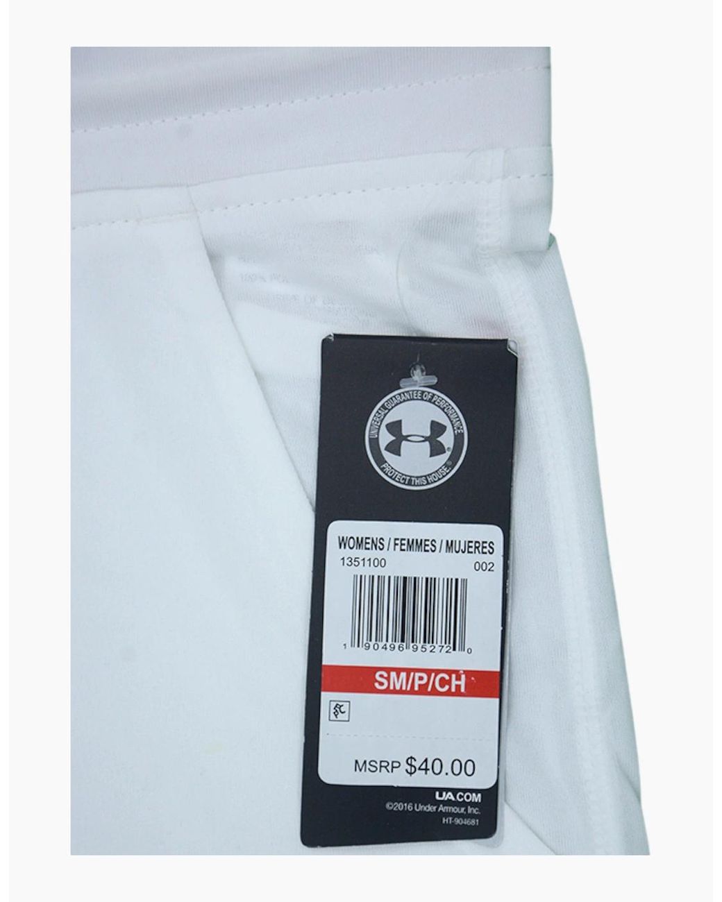 Under Armour White Heat Gear Leggings Loose Ua Capri Joggers Gym Yoga Sweatpant