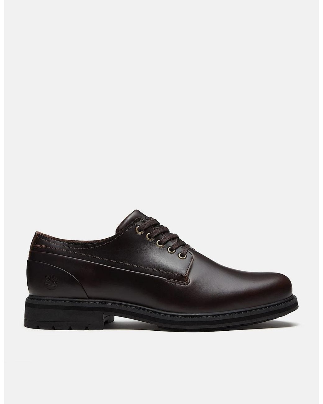 Timberland Black Stormbucks Full Grain Leather Lace Up Waterproof Shoe for men