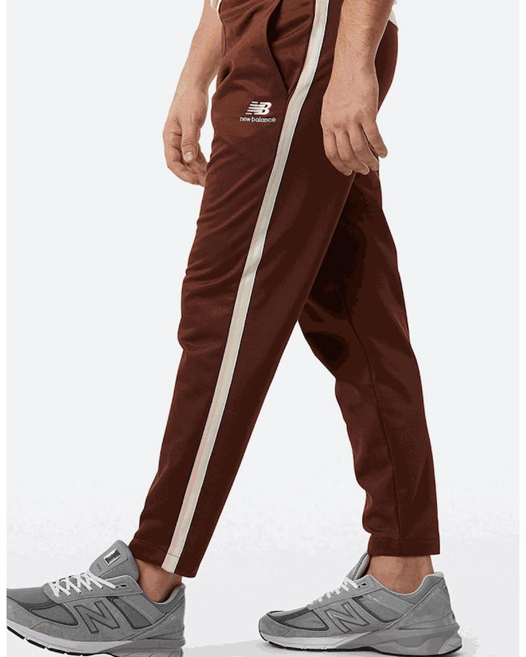 New Balance Brown Athletics 70S Run Track Pants
