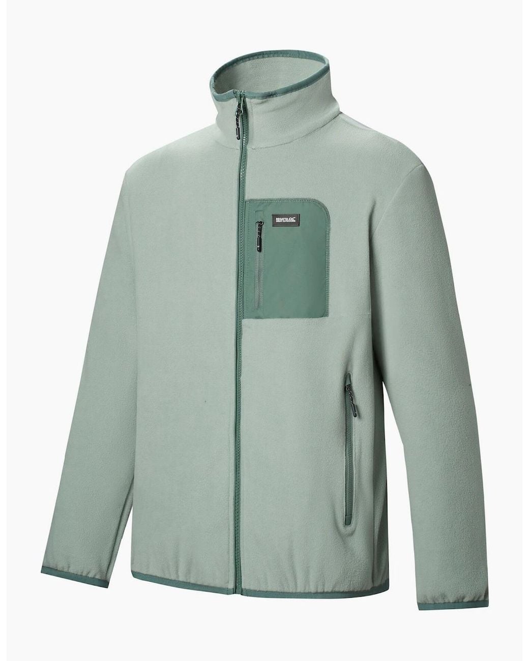Regatta Green Frankie Full Zip Fleece Jacket for men