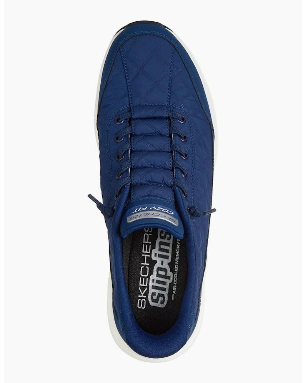Skechers Blue Contour Foam Cozy Fit Trainers for men