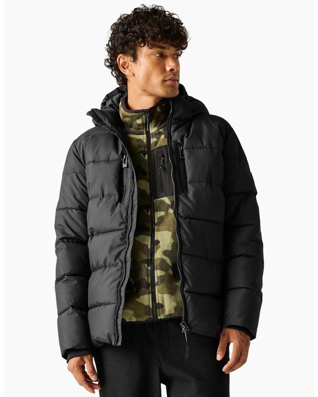 Regatta Black Layska Padded Jacket for men