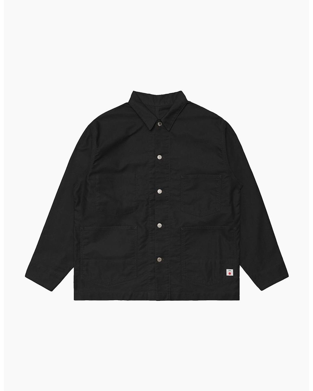 Edwin Black Moleskin Coverall Jacket