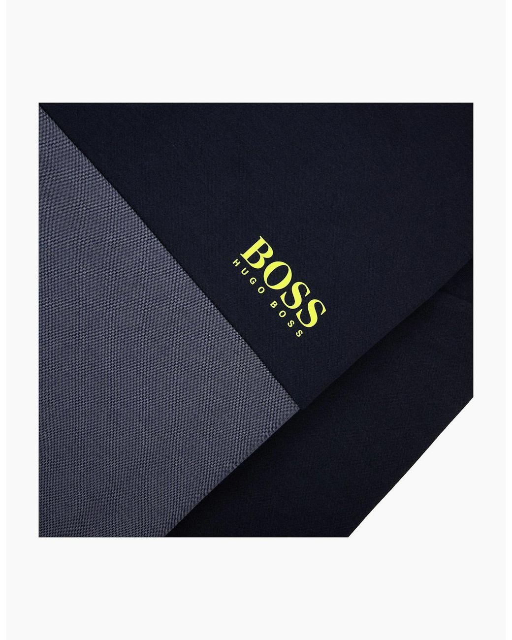 Boss Blue Logo Print Tracksuit Sweatshirt 400 Ds3 for men