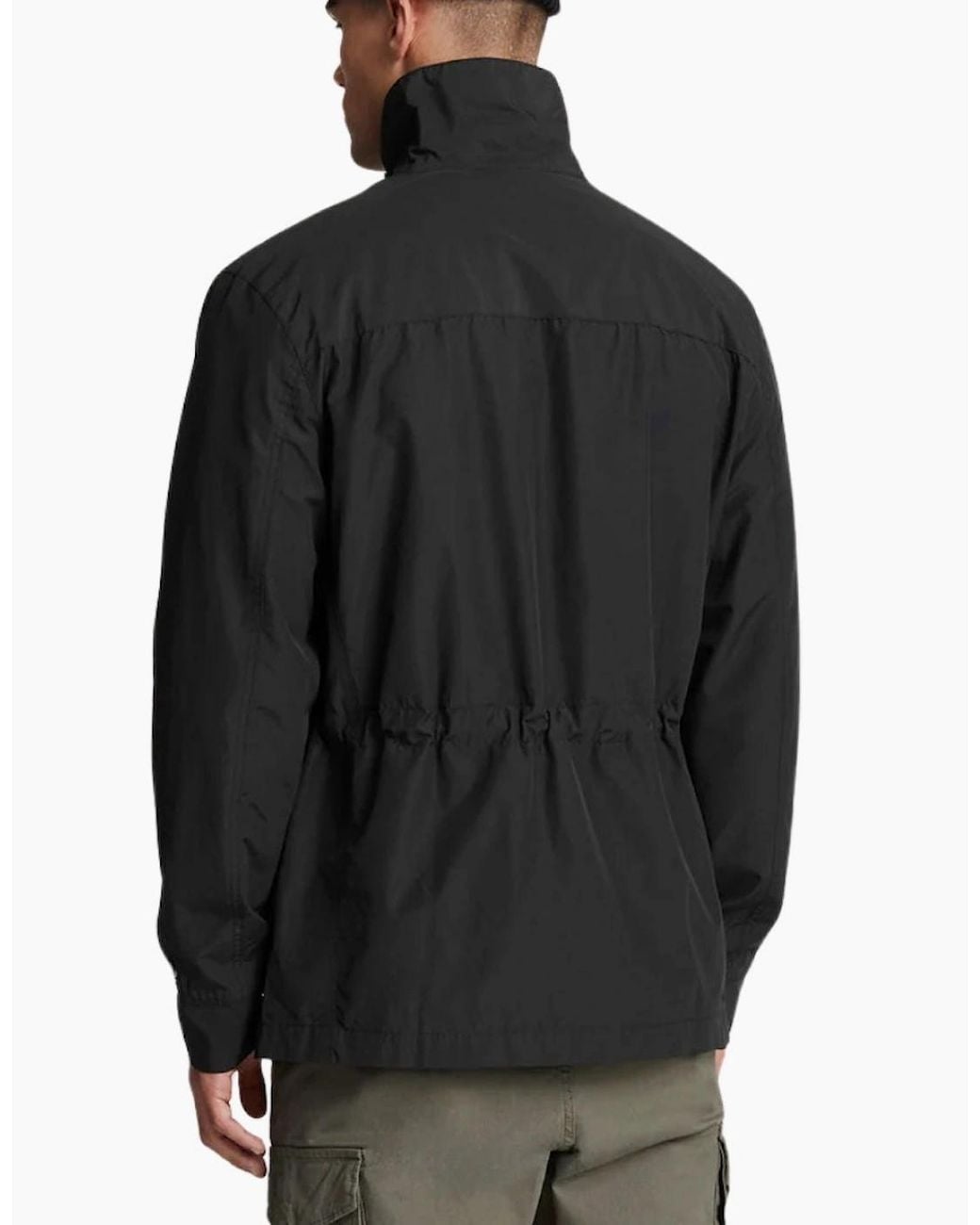 Lyle & Scott Black Lyle & Scott Jet Field Jacket for men