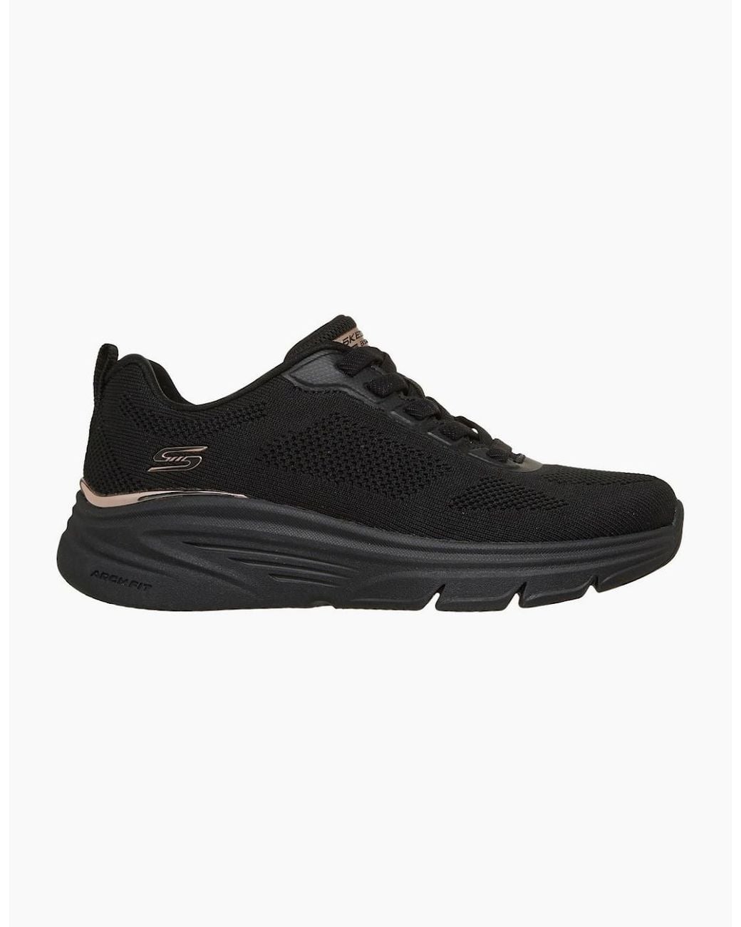 Skechers Black Bobs Arch Fit Elev8 Trainers