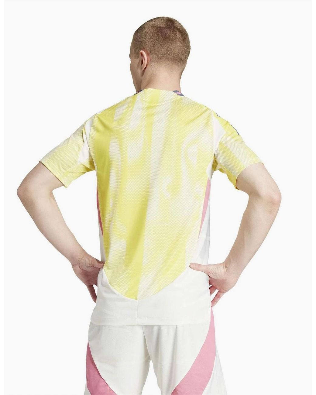 Adidas Yellow A Jsy Au T Shirt for men