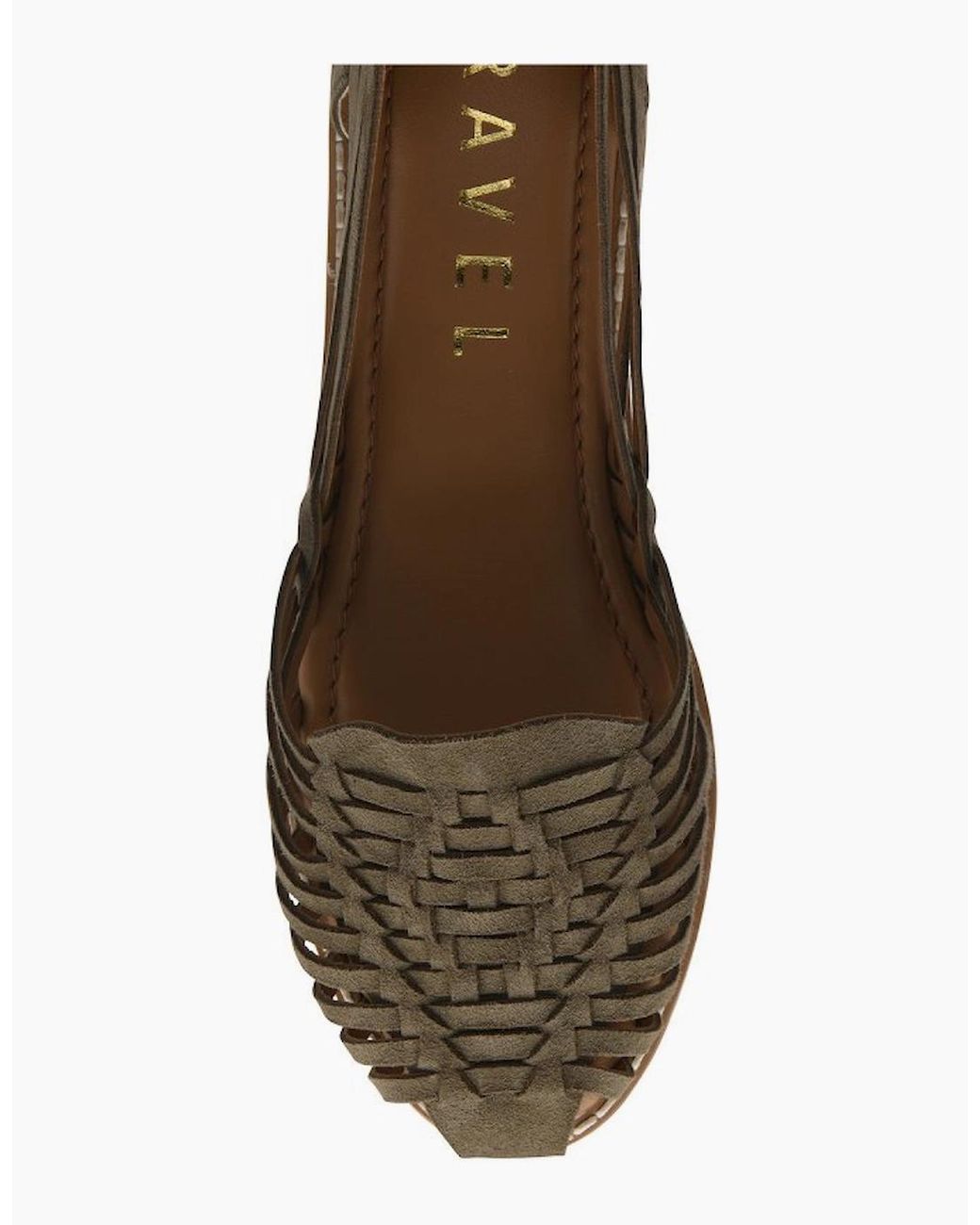 Ravel Brown Glant Sandals