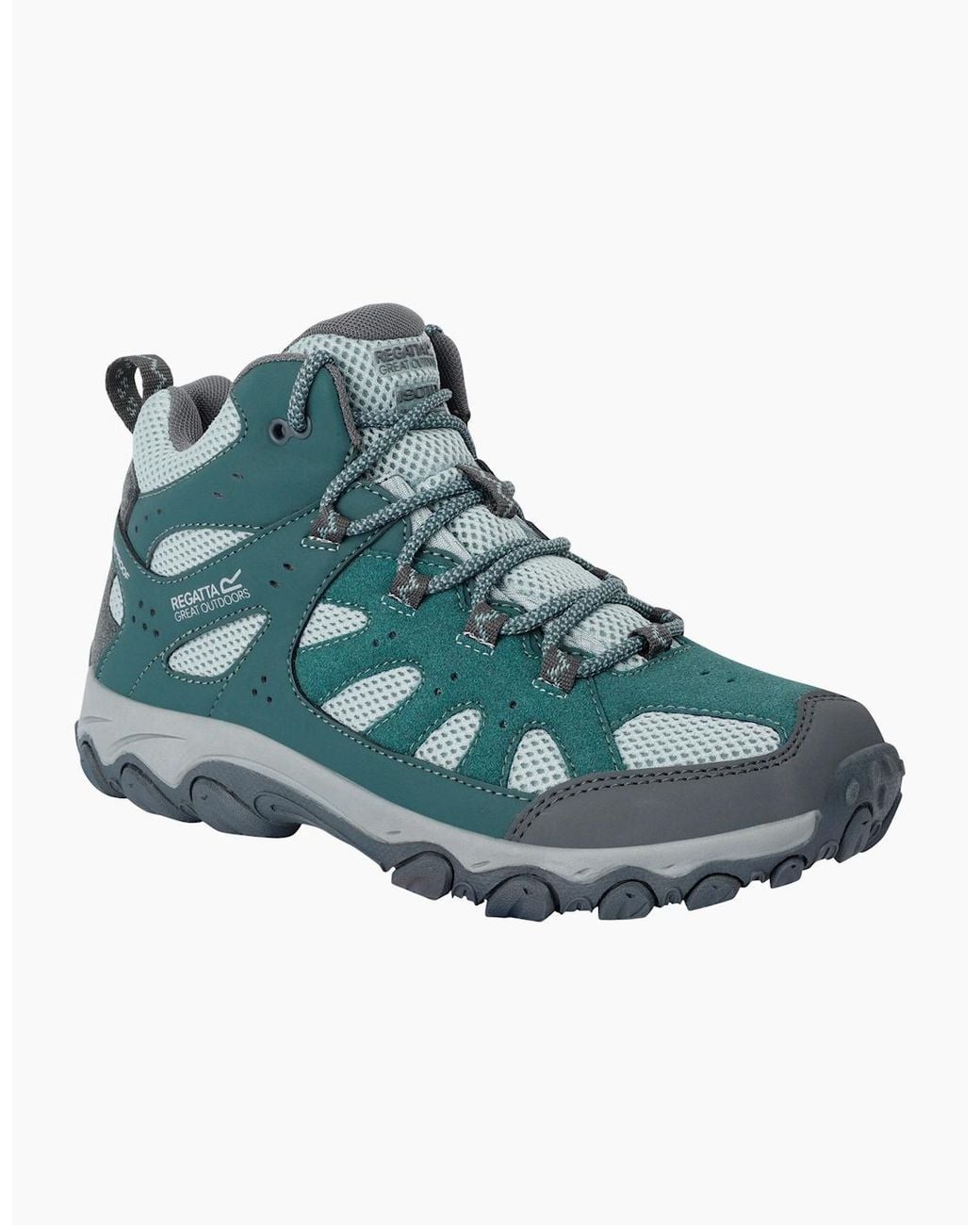 Regatta Green Ladies Edgepoint Iv Mid Cut Walking Boots
