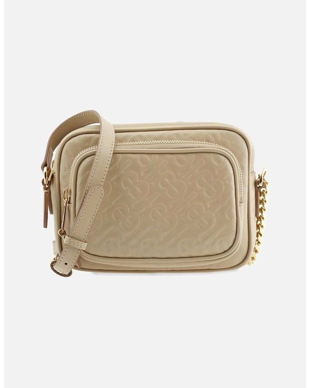 Burberry Multicolor Monogram Leather Camera Bag