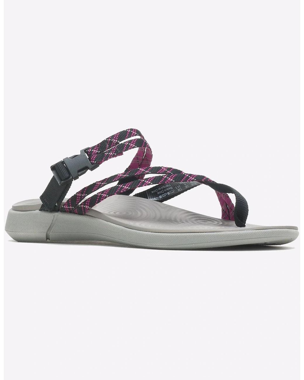 Hush Puppies Brown Good Toepost Sandal
