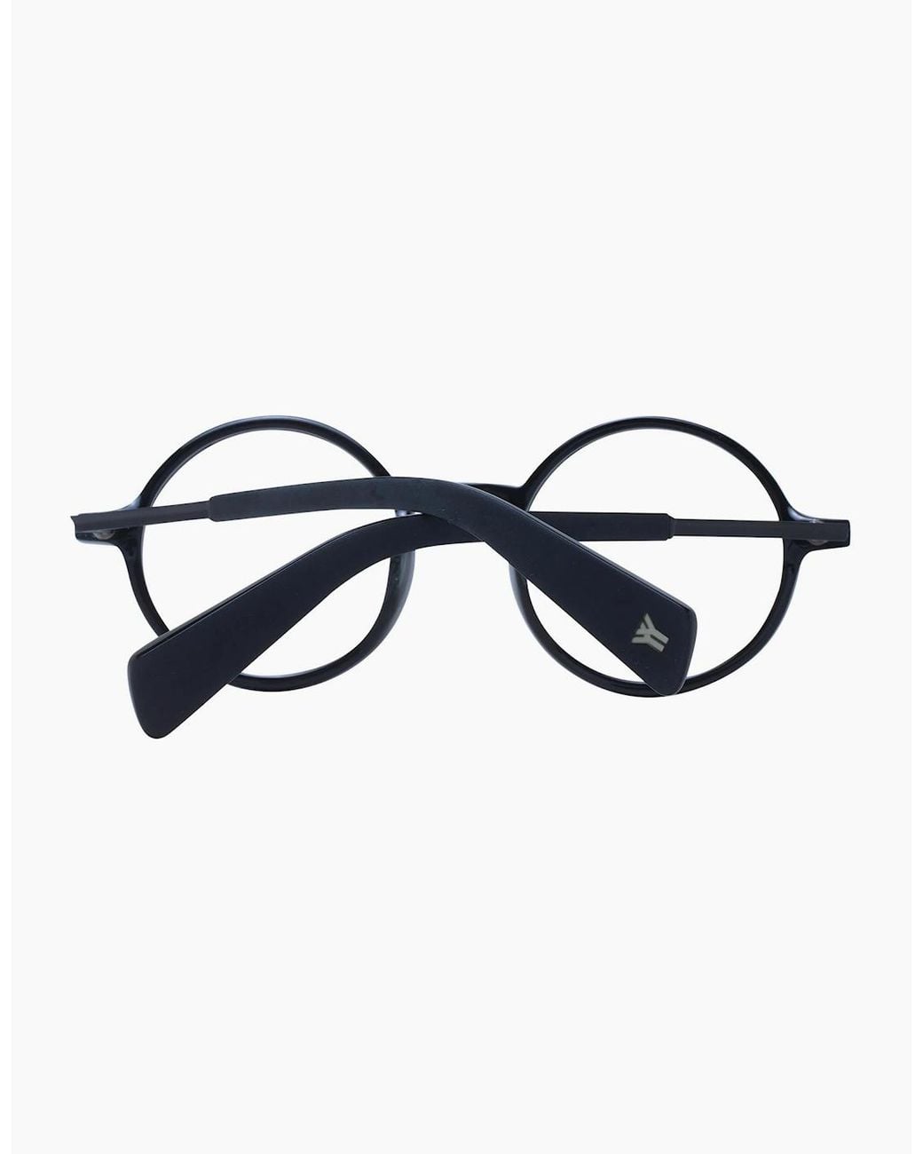 Yohji Yamamoto Black Optical Frame Yy1006 002 47 for men