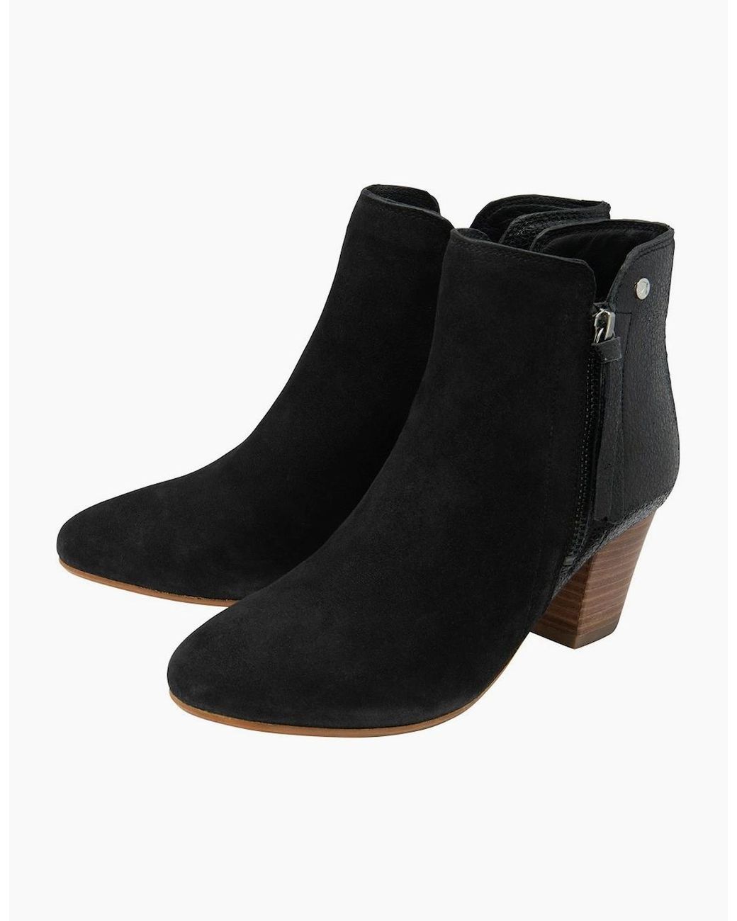 Ravel Black Tay Ankle Boots