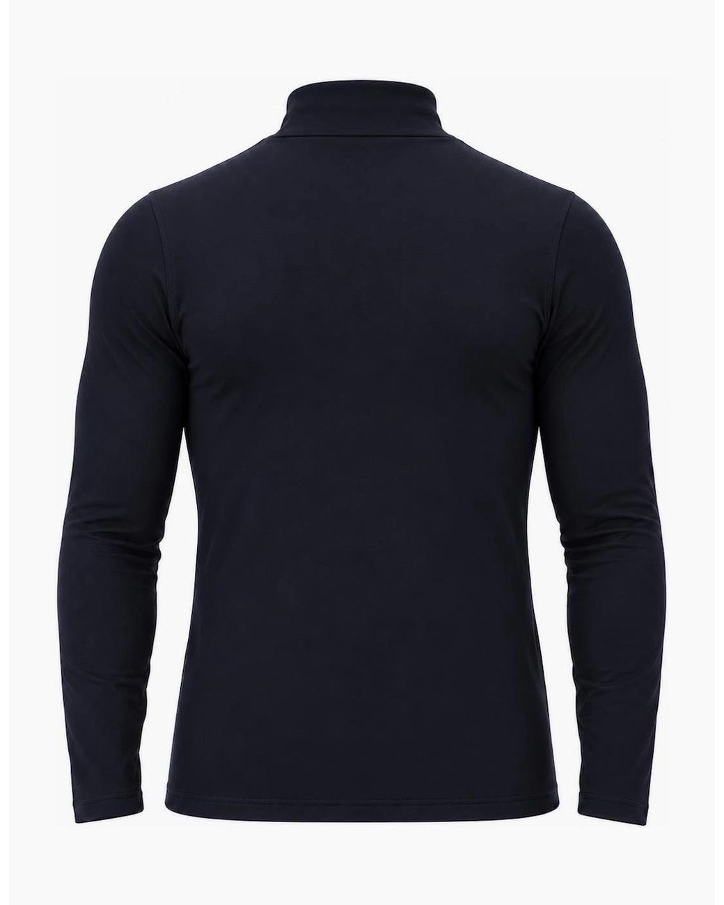 Fila Black 19Th Classic Roll Neck T-Shirt for men