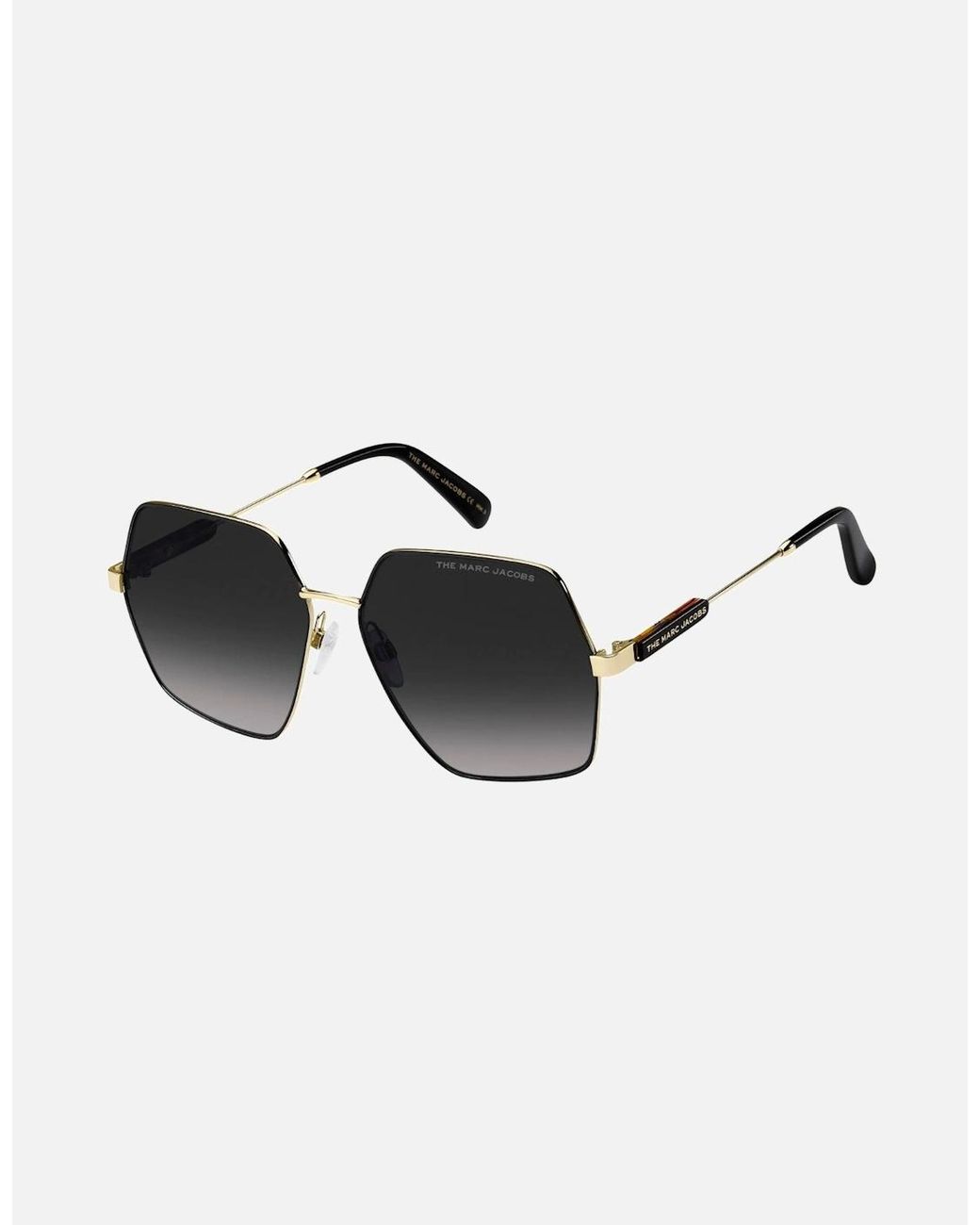 Marc Jacobs Black Dark Sf Lens And Detail Sunglasses