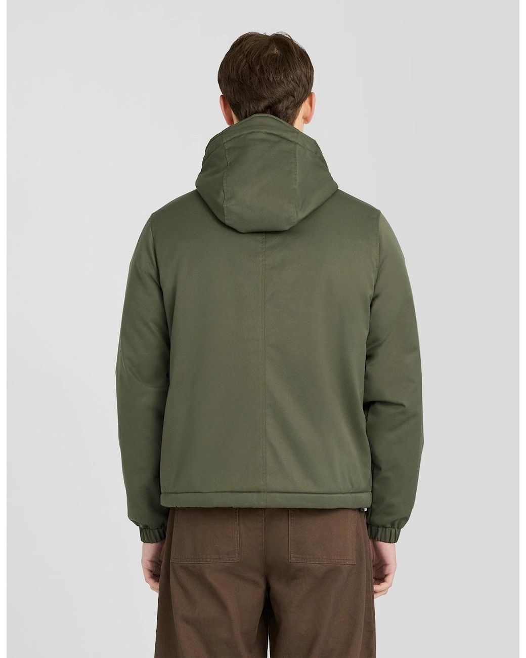 Lyle & Scott Green Padded Water Resistant Jacket for men