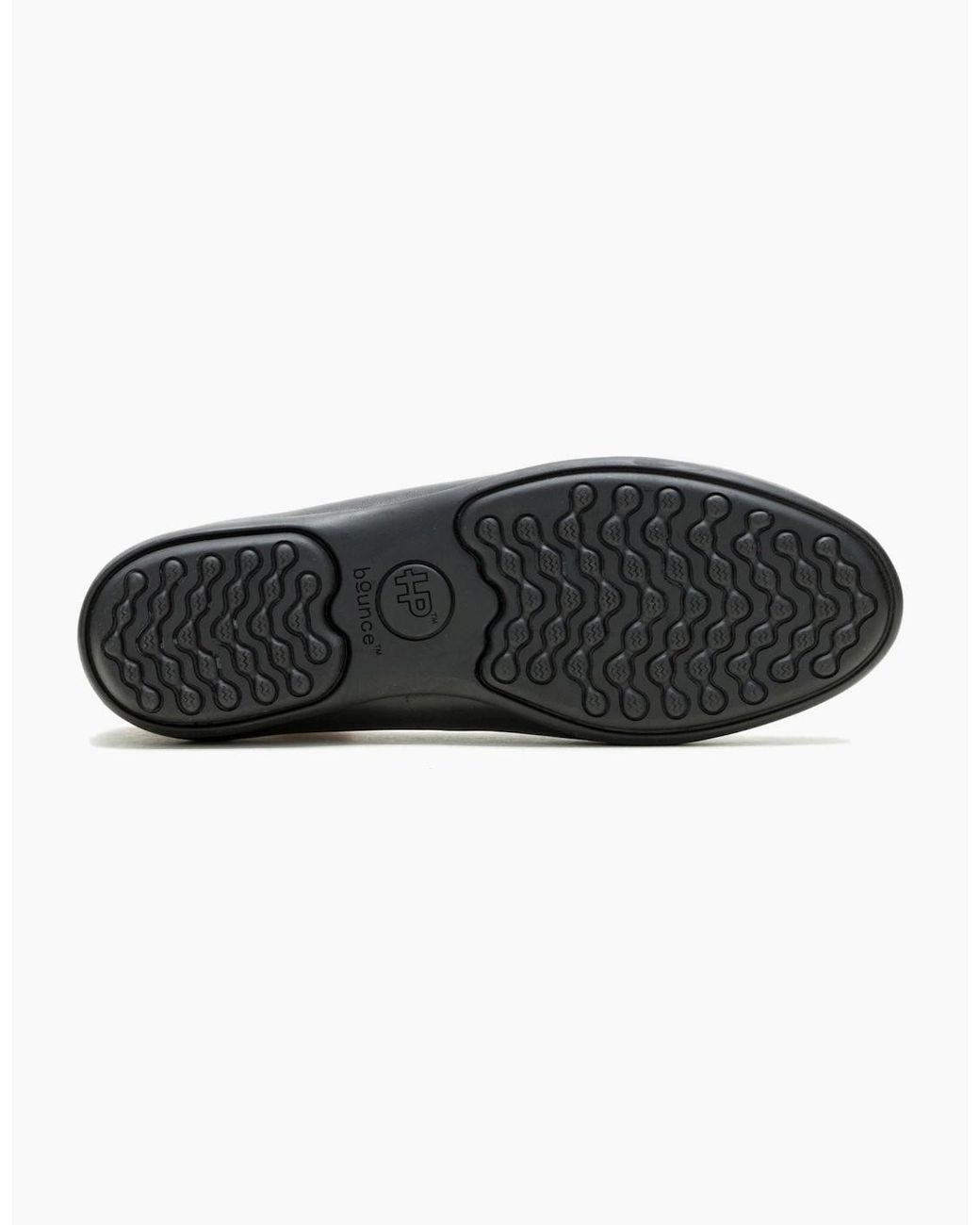 Hush Puppies Black Alice Flat Leather Standard Flats