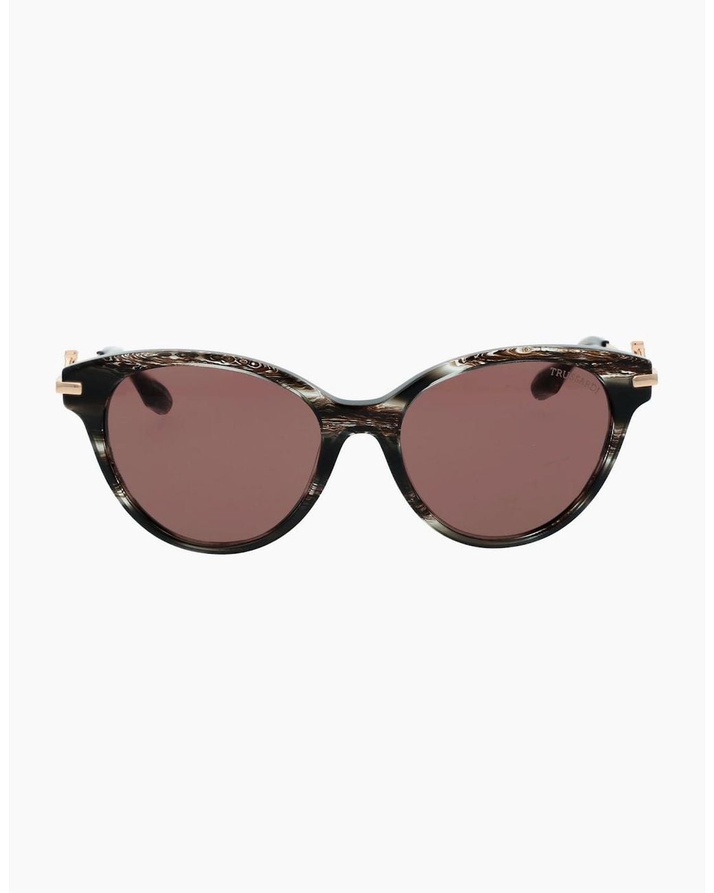Trussardi Brown Sunglasses Tsw9025 E01 55