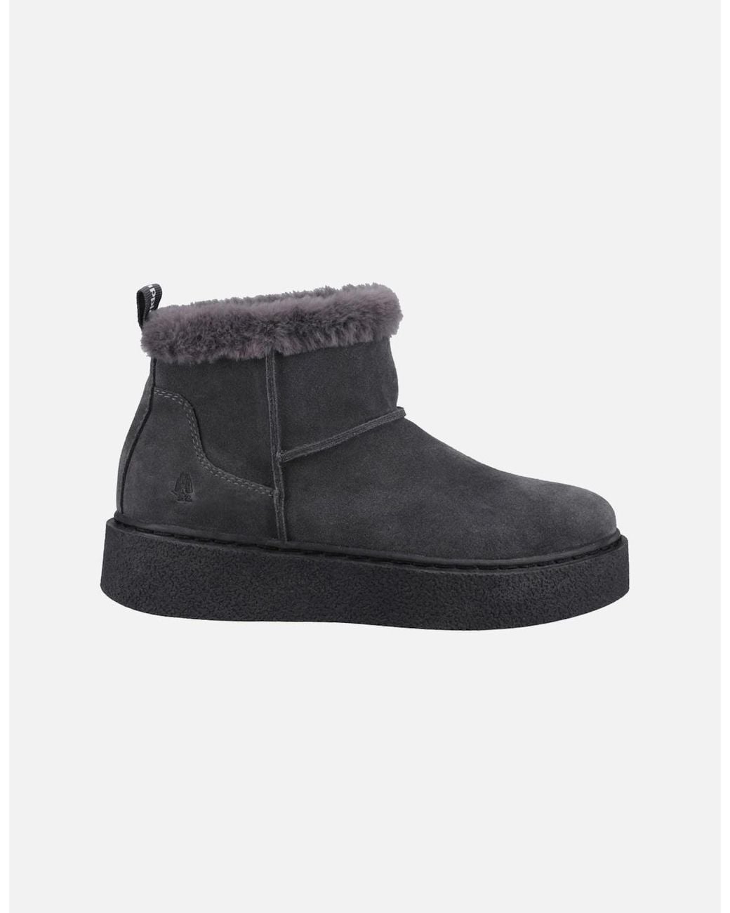 Hush Puppies Black Becca Ankle Boots