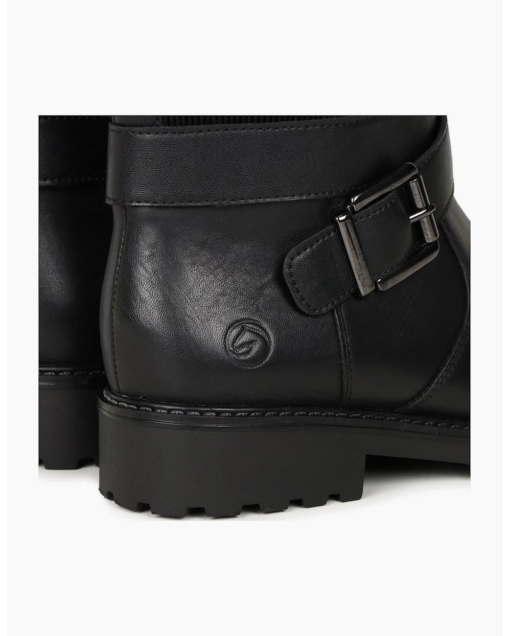 Remonte Black Brave Knee High Boots