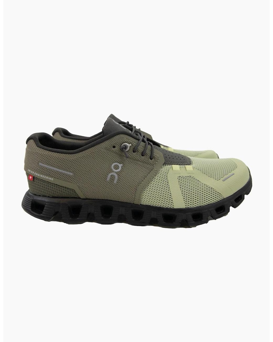 On Shoes Natural Running Cloud 5 Running Trainer Grove/Haze for men