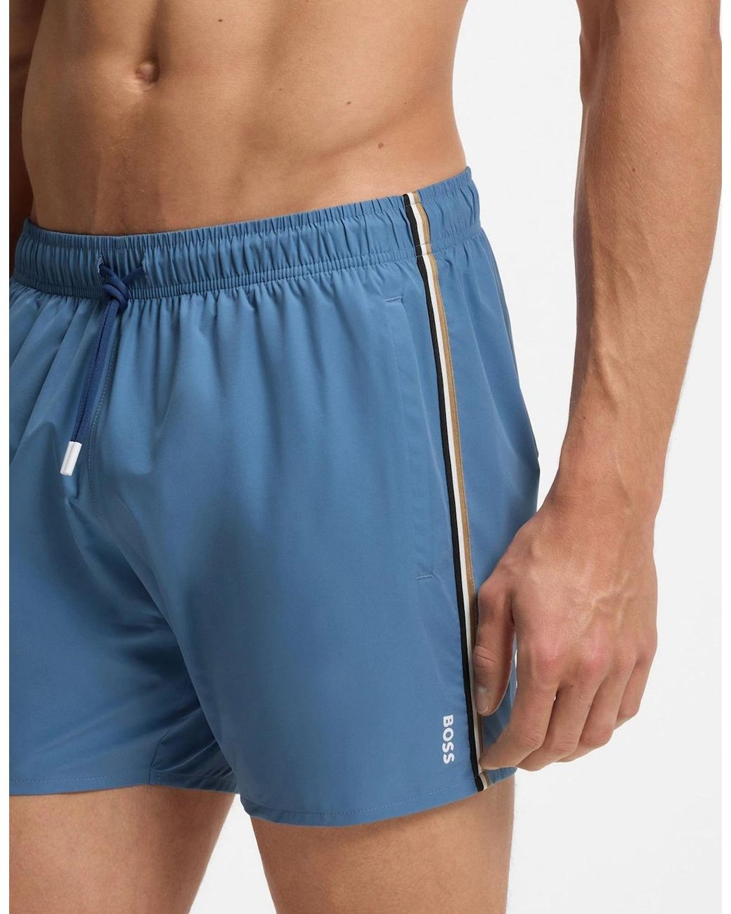 Boss Blue Iconic Swimshorts for men