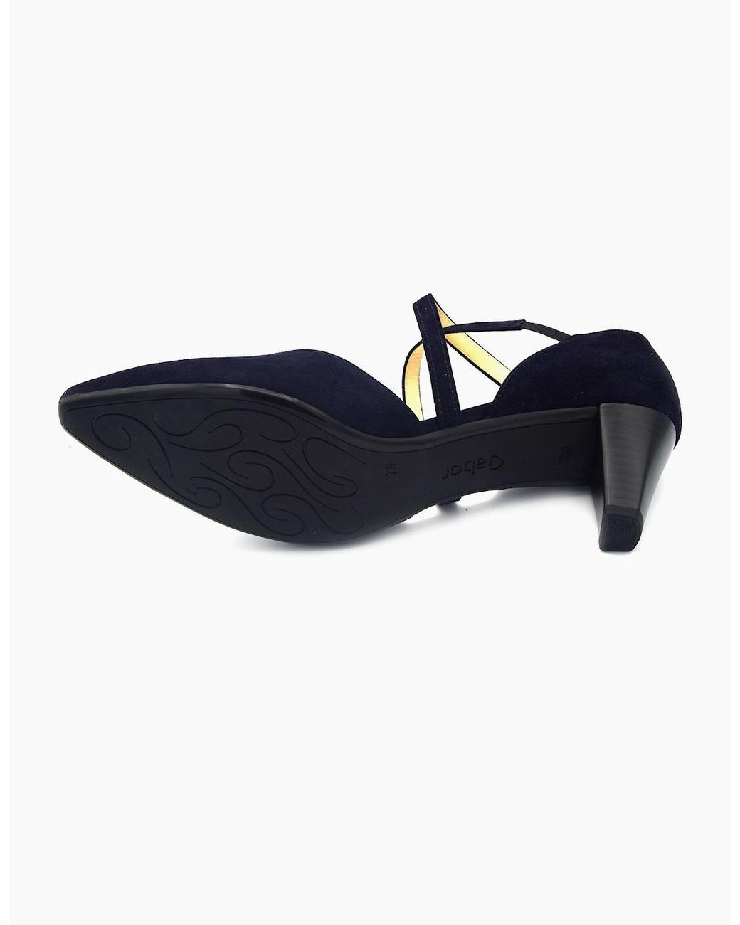 Gabor Blue Callow Ladies Dress Shoe