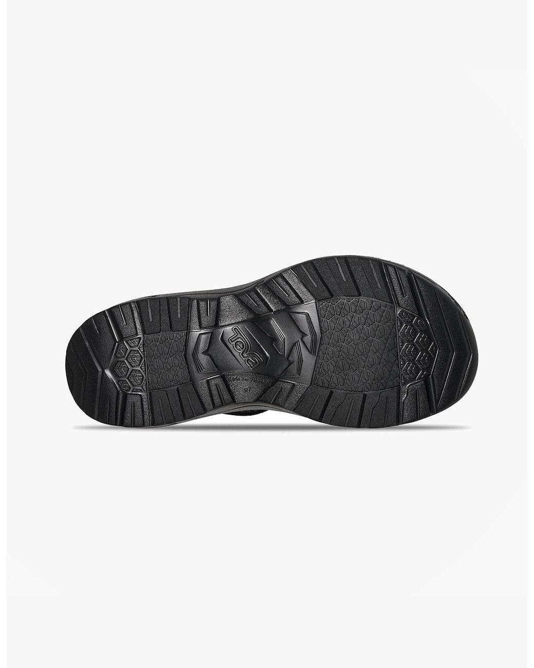 Teva Black Apreaqua Drift Low Heeled Sandals