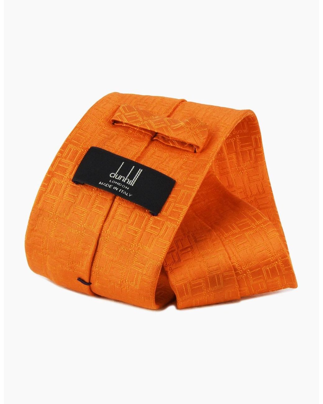 Dunhill Orange Tie for men