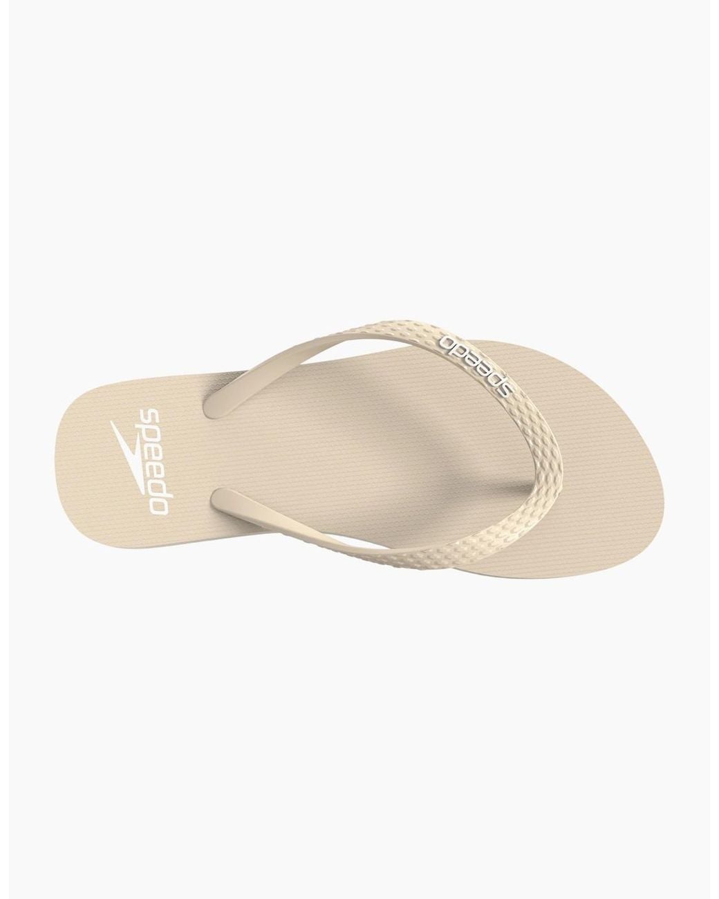 Speedo Natural Ladies Logo Flip Flops