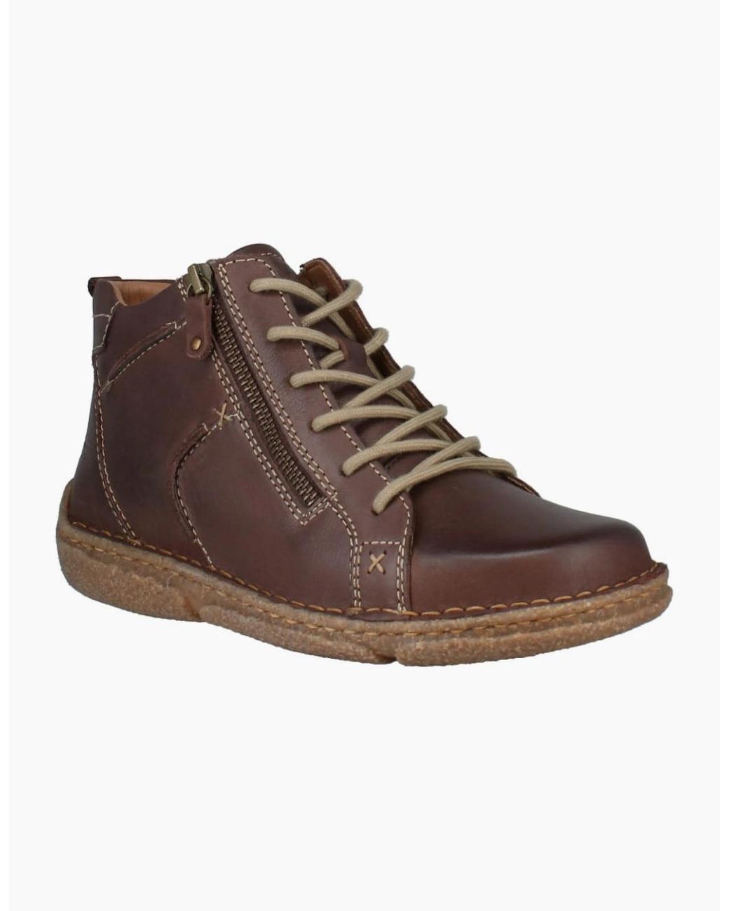 Josef Seibel Brown Neele 71 Lace Up Ankle Boots
