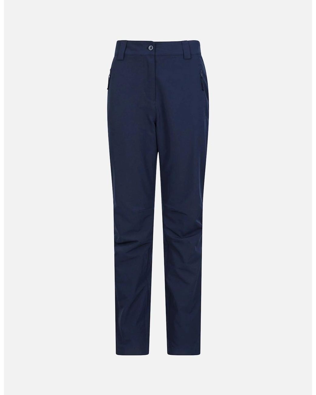 Mountain Warehouse Blue Ladies Arctic Ii Stretch Fleece Lined Regular Trousers