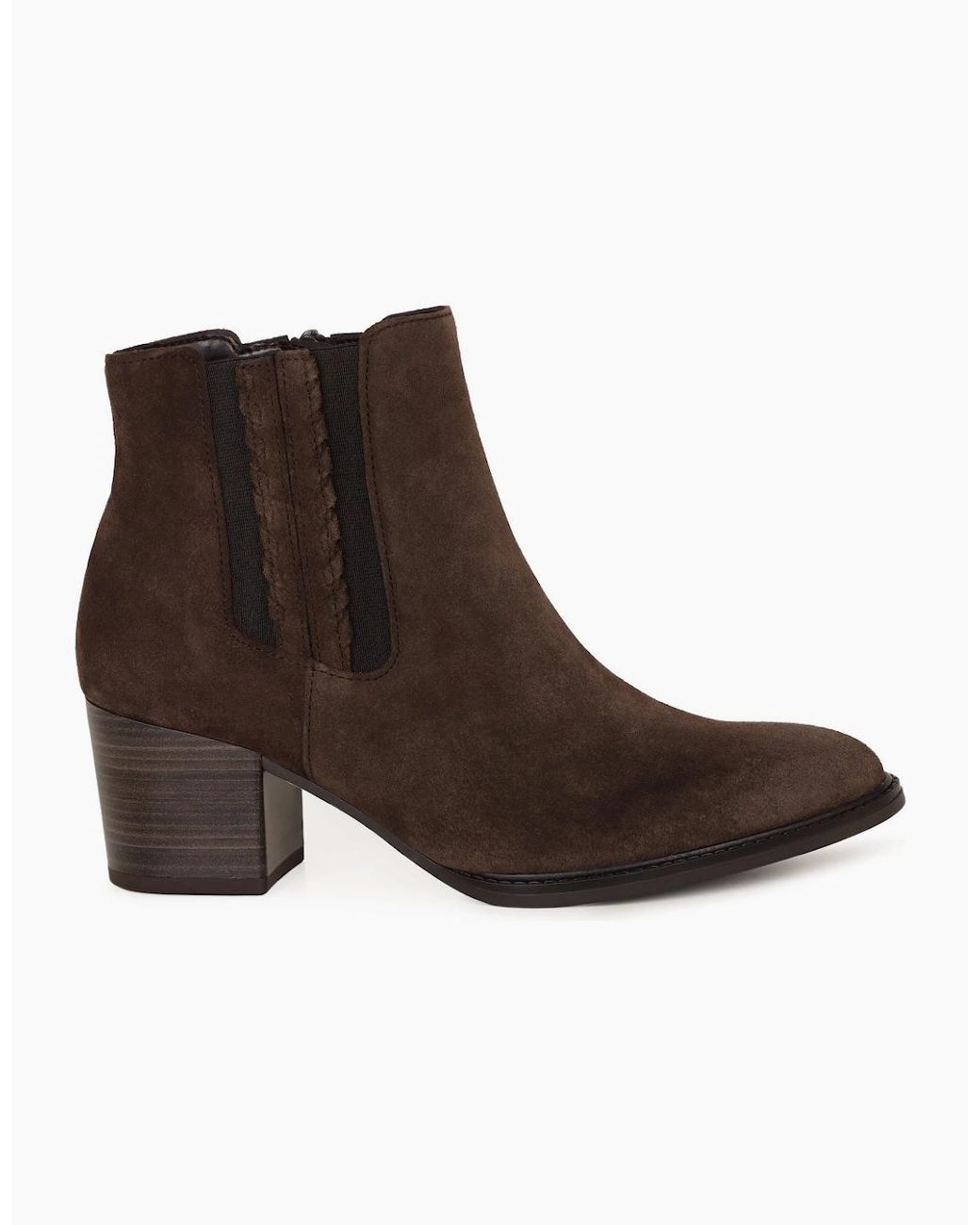 Gabor Brown Region Ankle Boots