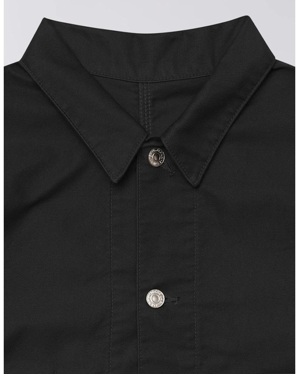 Edwin Black Moleskin Coverall Jacket