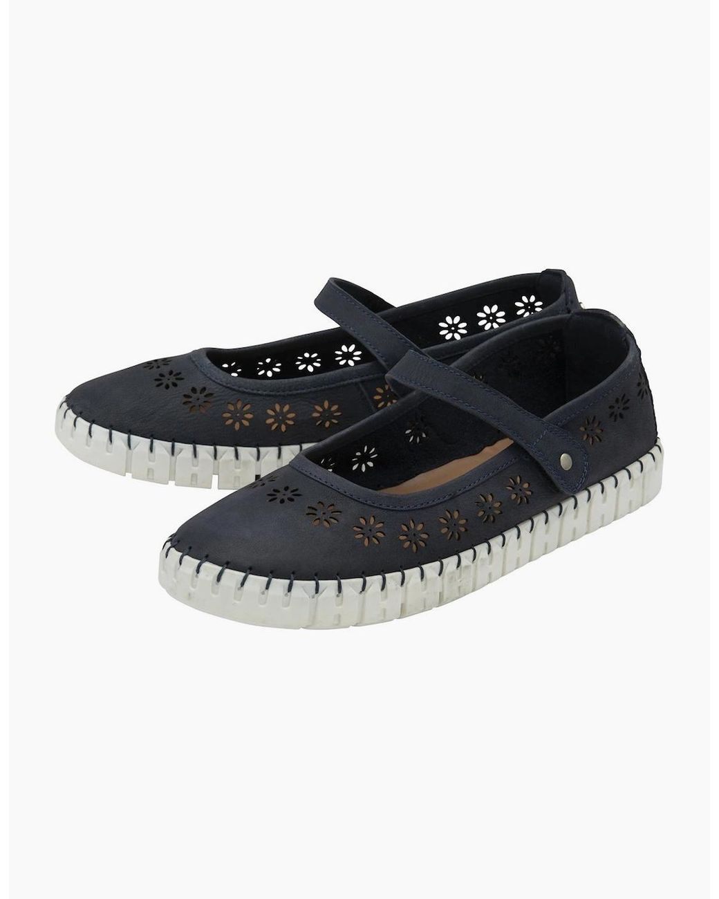 Lotus Blue Aurelia Mary Jane Pumps