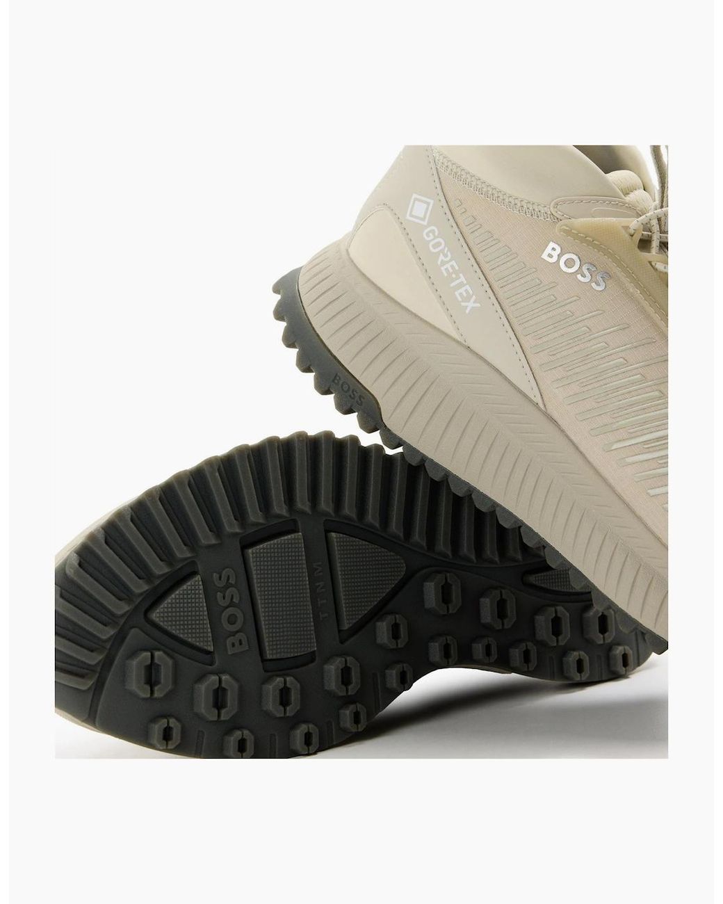 Boss White Ttnm Evo Runn Txtgore-Tex 10266590 Low Top Trainers for men