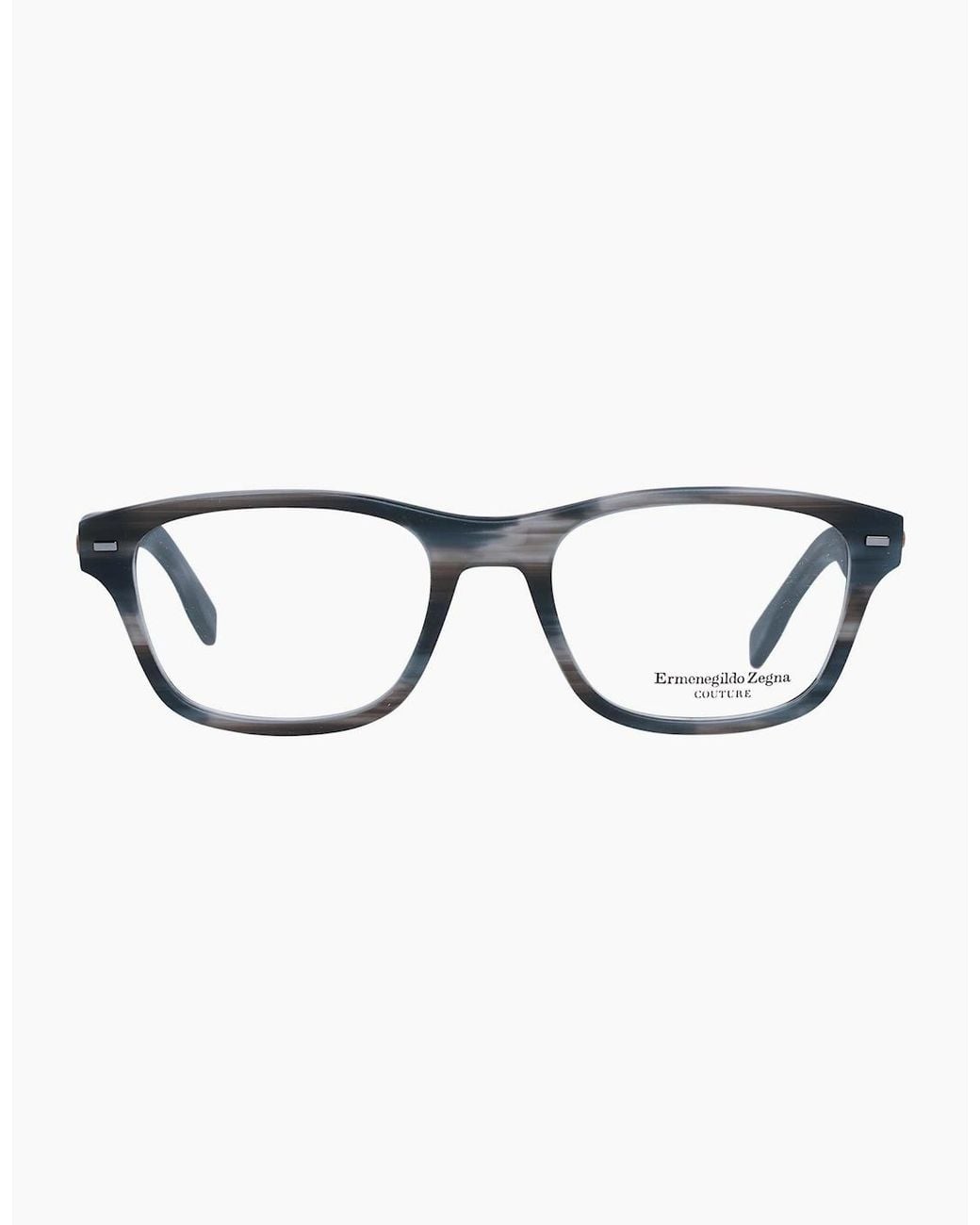 Zegna Gray Optical Frame Zc5013 53 063 for men
