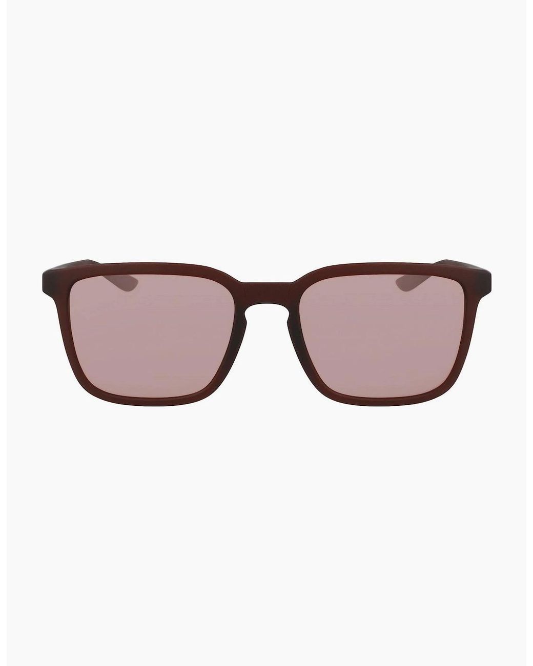 Nike Brown Mi Square Sunglasses for men